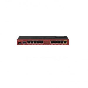 روتربرد 10 پورت گیگ با پورت sfp میکروتیک RB2011UiAS-IN