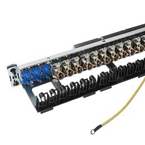 پچ پنل لگراند CAT6 STP 1U 24 Port 033563