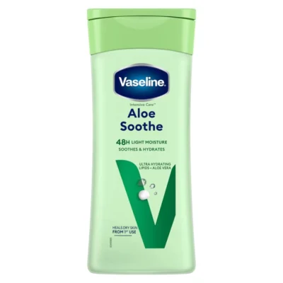 خرید و قیمت لوسیون بدن وازلین مدل آلوئه وراVaseline Aloe Soothe حجم 200 میلی لیتر