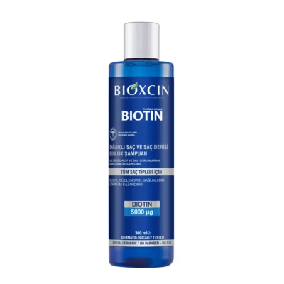 خرید و قیمت شامپو مو بیوکسین مدل بیوتین BIOXCIN BIOTIN حجم 300 میلی لیتر
