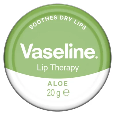 خرید و قیمت بالم لب وازلین سبز مدل آلوورا Vaseline ALOE حجم 20 میلی لیتر