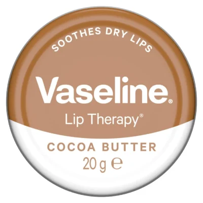 خرید و قیمت بالم لب وازلین قهوه ای مدل کاکائو Vaseline COCOA BUTTER حجم 20 میلی لیتر