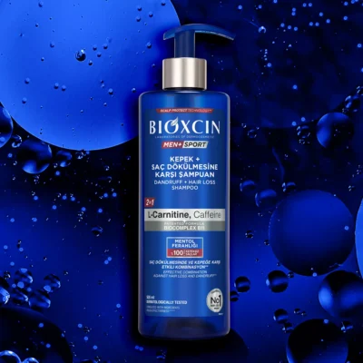 خرید و قیمت شامپو مو بیوکسین مردانه کافئینه ضد شوره و ضد ریزش مو BIOXCIN حجم 500 میلی لیتر