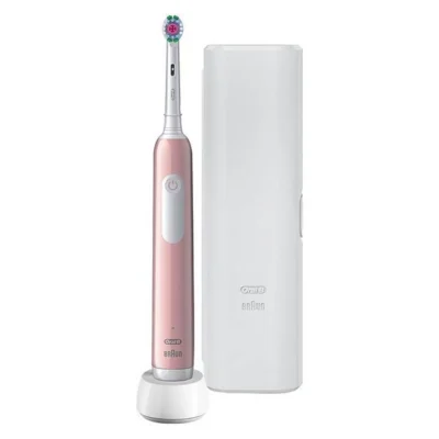 خرید و قیمت مسواک برقی اورال بی مدل پرو سری اول (نسخه مسافرتی) Oral-B PRO SERIES 1 TRAVEL EDITION رنگ صورتی
