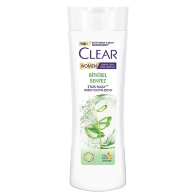 خرید و قیمت شامپو مو ضد شوره کلیر زنانه با فرمول گیاهی CLEAR WOMEN YBitkisel Sentez حجم 350 میلی لیتر