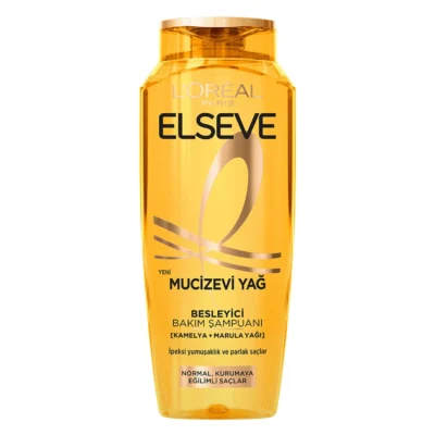 خرید و قیمت شامپو مو لورآل السیو روغن معجزه‌آسا و تغذیه‌کننده L’Oréal Elseve Mucizevi Yağ حجم 300 میلی لیتر