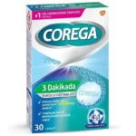 خرید و قیمت قرص جرم گیر دندان مصنوعی کورگا COREAGA بسته 30 عددی