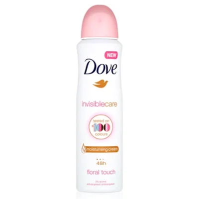 خرید و قیمت ااسپری ضد تعریق داو اینویزیبل کر فلورال تاچ Dove Invisible Care Floral Touch حجم 250 میلی لیتر