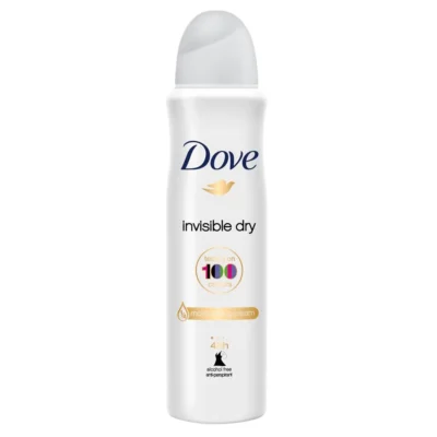 خرید و قیمت اسپری ضد تعریق داو اینویزیبل درای کلین تاچ Dove Invisible Dry Clean Touch حجم 250 میلی لیتر