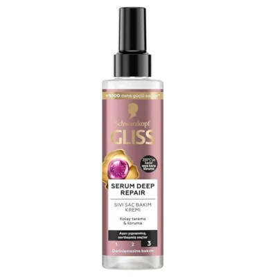خرید و قیمت اسپری دو فاز گلیس سرم دیپ ریپیر Gliss Serum Deep Repair حجم 200 میلی لیتر