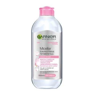 خرید و قیمت میسلار واتر گارنیر صورتی Garnier Micellar Cleansing Water Pink حجم 400 میلی لیتر