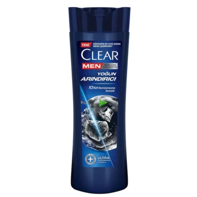 خرید و قیمت شامپو مو ضد شور کلیر مردانه پاکسازی عمیق CLEAR MEN Yoğun Arındırıcı حجم 350 میلی لیتر