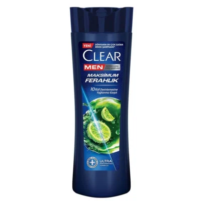 خرید و قیمت شامپو مو ضد شوره کلیر مردانه حداکثر خنکی CLEAR MEN Maksimum Ferahlık حجم 350 میلی لیتر