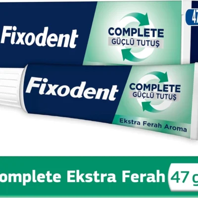 خرید و قیمت چسب دندان مصنوعی فیکسودنت کامپلیت اکسترا فره Fixodent Complete Extra Ferah Aroma وزن 47 گرم