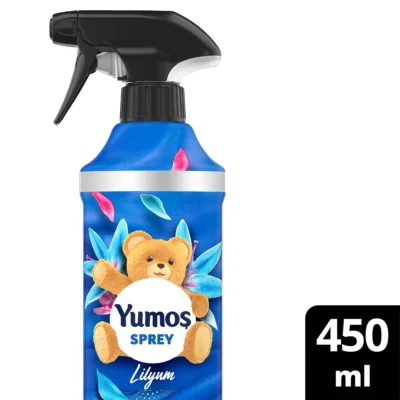 اسپری خوش بو کننده هوا یوموش مدل سوسن Yumos sprey Lily حجم 450 میلی لیتر