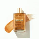 خرید و قیمت روغن مرطوب کننده و شاین دار بدن ، صورت و مو بیوکسین مدل گلد آن اسکین BIOXCIN GOLD ON SKIN حجم 100 میلی لیتر