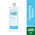 خرید و قیمت میسلار واتر آبرسان سیمپل Simple Hydrating Micellar Water حجم 400 میلی لیتر