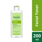 خرید و قیمت تونر سیمپل Simple Soothing Facial Toner حجم 200 میلی لیتر