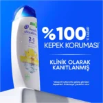 خرید و قیمت شامپو مو هد اند شولدرز لیمون فره‌لئی (لیمویی) Head & Shoulders Lemon Ferahlığı حجم 330 میلی لیتر