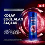 خرید و قیمت شامپو مو ضد شوره کلیر مردانه دوکاره 2 در 1 CLEAR MEN Hızlı Stil 2’si 1 Arada حجم 350 میلی لیتر
