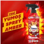 خرید و قیمت اسپری خوشبو کننده هوا یوموش مدل کهربا Yumos sprey Amber حجم 450 میلی لیتر