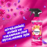اسپری خوش بو کننده هوا یوموش مدل اورکید Yumos sprey Orkide حجم 450 میلی لیتر