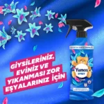 اسپری خوش بو کننده هوا یوموش مدل سوسن Yumos sprey Lily حجم 450 میلی لیتر