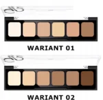 خرید و قیمت پالت کانسیلر کرمی گلدن رز شش رنگ GOLDEN ROSE correct & conceal concealer cream palette کد 01