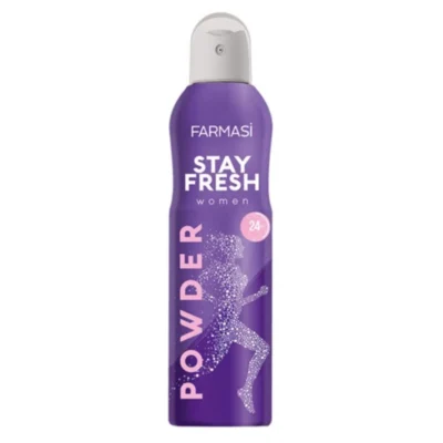 خرید و قیمت Farmasi POWDER STAY FRESH 24-hour antiperspirant body spray for women, powder scent, volume 150 ml