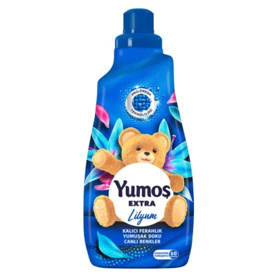 خرید و قیمت مایع نرم‌کننده و خوشبوکننده لباس یوموش اکسترا رایحه لیلیوم Yumos EXTRA Lilynm حجم 1440 میلی لیتر