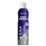 خرید و قیمت اسپری بدن ضد تعریق ۲۴ ساعته مردانه فارماسی رایحه آکوا Farmasi AQUA STAY FRESH حجم 150 میلی لیتر