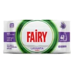 خرید و قیمت دستمال مرطوب سطوح چند منظوره فیری رایحه لاوندر FAIRY LAVANTA YAĞLI بسته 100 عددی
