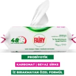 خرید و قیمت دستمال مرطوب سطوح چند منظوره فیری رایحه گل لیلیوم FAIRY LİLYUM ÇİÇEĞİ KOKULUI بسته 100 عددی
