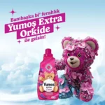 خرید و قیمت مایع نرم‌کننده و خوشبوکننده لباس یوموش اکسترا رایحه ارکیده Yumos EXTRA Orkide حجم 1440 میلی لیتر
