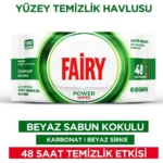 دستمال مرطوب سطوح چند منظوره فیری FAIRY POWER WIPES بسته 100 عددی - Image 3