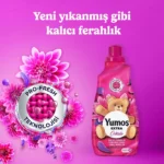 خرید و قیمت مایع نرم‌کننده و خوشبوکننده لباس یوموش اکسترا رایحه ارکیده Yumos EXTRA Orkide حجم 1440 میلی لیتر
