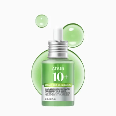 خرید و قیمت سرم آزلائیک اسید %۱۰ و هیالورون تسکین دهنده آنوا Anua Azelaic Acid 10 Hyaluron Redness Soothing Serum حجم 30 میلی لیتر