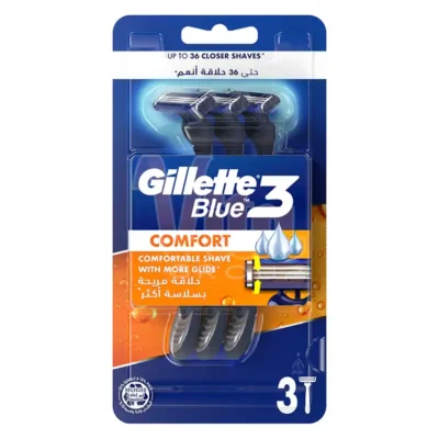 خرید و قیمت خود تراش بلو تری کامفورت ژیلت Gillette 3 COMFORT بسته 3 عددی