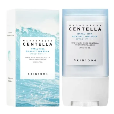 خرید و قیمت ضد آفتاب استیکی آبرسان و تسکین دهنده هیالو سیکا سنتلا CENTELLA HYALU-CICA SILKY-FIT SUN STICK SPF50 وزن 20 گرم