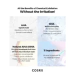 تونر لایه بردار درمانی آبرسان و شفاف کننده AHA-BHA کوزارکس COSRX AHA-BHA Clarifying Treatment Toner حجم 150 میلی لیتر - Image 14