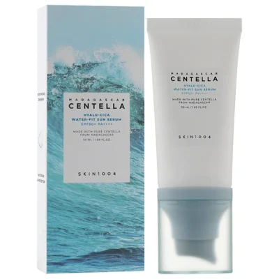 کرم ضد آفتاب و آبرسان هیالو سیکا سنتلا CENTELLA HYALU-CICA WATER-FIT SUN SERUM SPF50 حجم 50 میلی لیتر