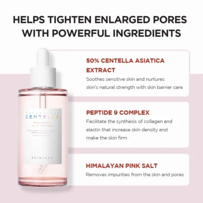 خرید و قیمت آمپول کنترل و کوچک کننده منافذ ماداگاسکار سنتلا CENTELLA JOGENIZING FRESH AMPOULE حجم 100 میلی لیتر