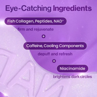 خرید و قیمت پچ زیر چشم + NAD و کلاژن شماره ۹ ضد چروک ضد پف و تیرگی نامبوزین Numbuzin No.9 NAD+ Collagen Under Eye