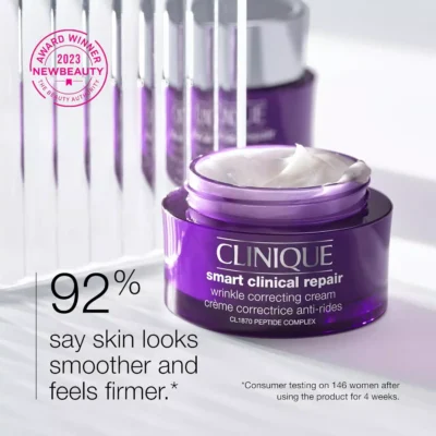 خرید و قیمت کرم جوانساز و ضد چروک دور چشم مدل تعمیر بالینی هوشمند کلینیک CLINIQUE smart clinical repair حجم 15 میلی لیتر
