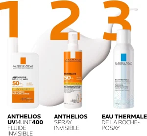 خرید و قیمت کرم ضد آفتاب بی رنگ نامرئی فلوئیدی لاروش پوزای LA ROCHE POSAY ANTHELIOS UVMUNE 400 FLUIDE INVISIBLE SPF50 حجم 50 میلی لیتر 