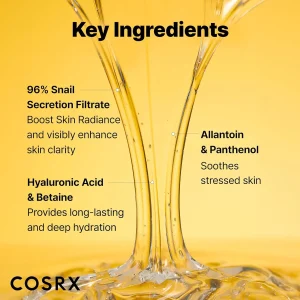 خرید و قیمت اسنس موسین حلزون کوزارکس Cosrx Advanced Snail ۹۶ Mucin Power Essence حجم 100 میلی لیتر