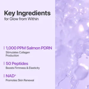 تونر پپتاید PDRN و NAD شماره ۹ درخشان تقویت کننده و ضد چروک نامبوزین numbuzin No.9NAD+ PDRN Glow Boosting Toner حجم 150 میلی لیتر