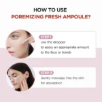 خرید و قیمت آمپول کنترل و کوچک کننده منافذ ماداگاسکار سنتلا CENTELLA JOGENIZING FRESH AMPOULE حجم 100 میلی لیتر