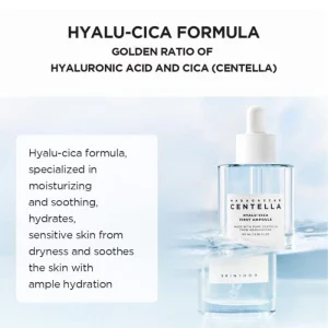 خرید و قیمت آمپول احیا کننده و آبرسان هیالو سيکا ماداگاسکار سنتلا CENTELLA HYALU-CICA FIRST AMPOULE حجم 100 میلی لیتر