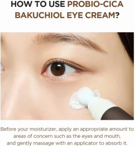کرم دور چشم ضد چروک پروبیو سیکا سنتلا CENTELLA PROBIO-CICA BAKUCHIOL EYE CREAM حجم 20 میلی لیتر